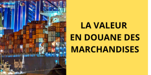 VISUEL VALEUR EN DOUANE